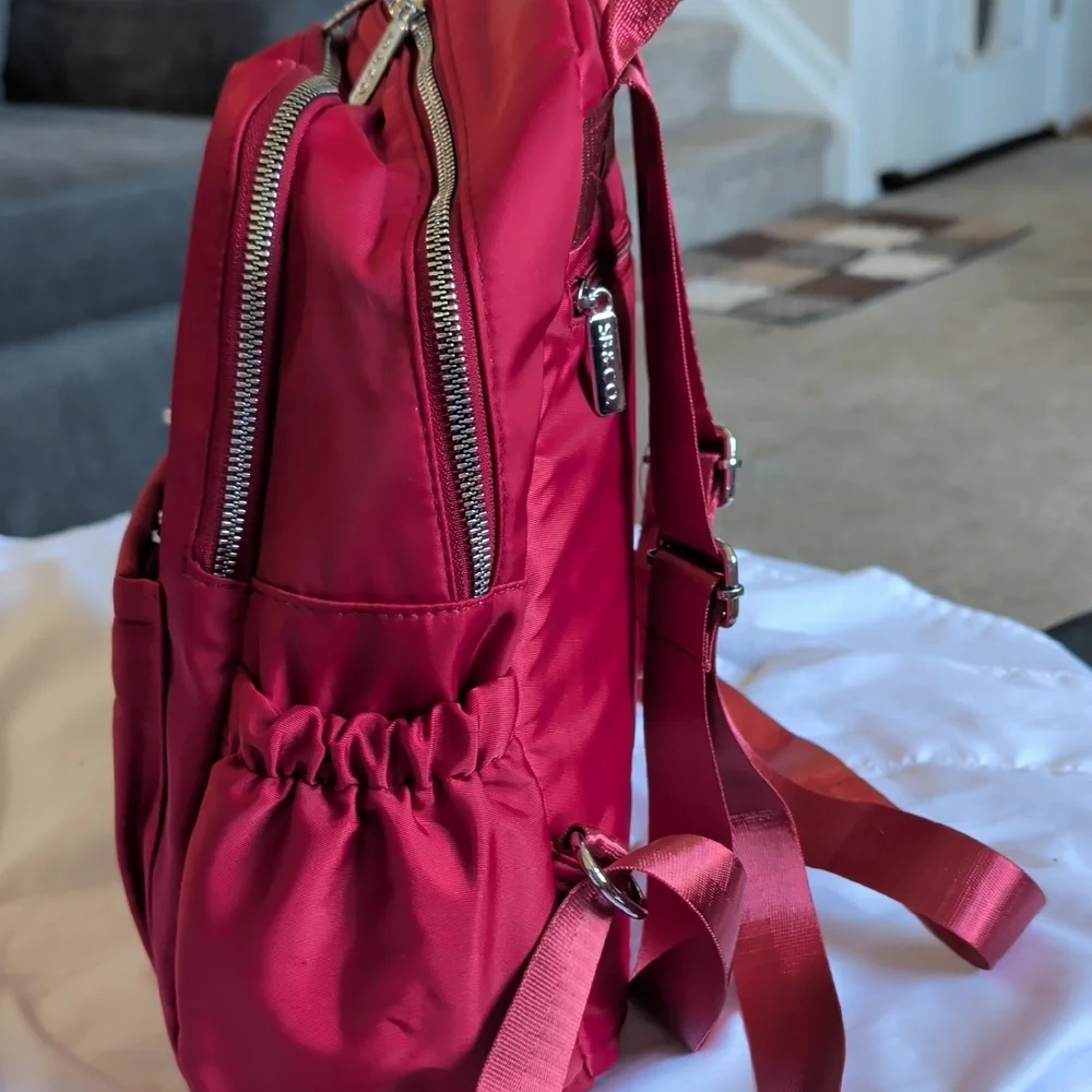 Red Women’s Backpack - Steven by Steve Madden